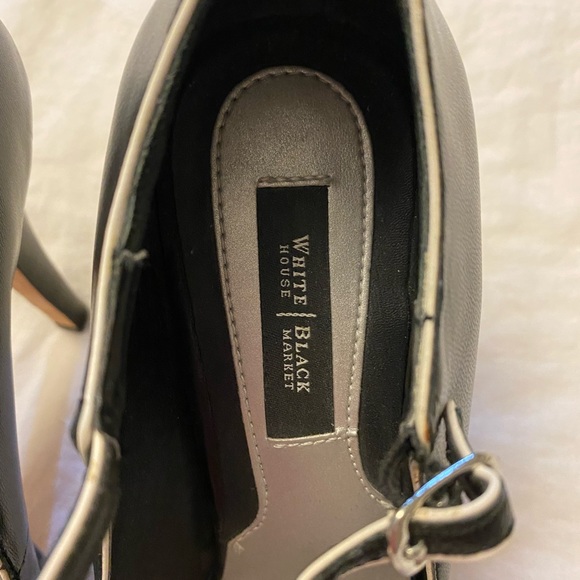 NWOT White House Black Market Open Toe Heels - Picture 3 of 5
